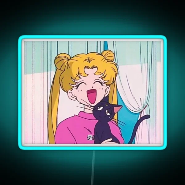 Sailor Moon RGB Neon Sign