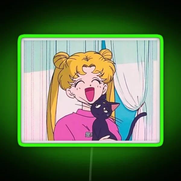 Sailor Moon RGB Neon Sign