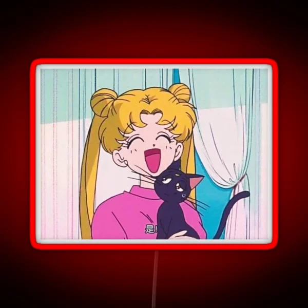 Sailor Moon RGB Neon Sign