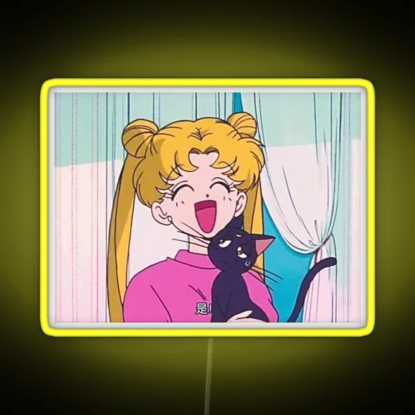 Sailor Moon RGB Neon Sign