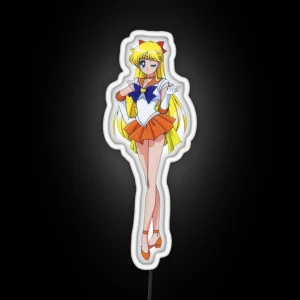Sailor Venus Sailor Moon RGB Neon Sign