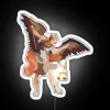 Stunning Saint Michael the Archangel LED Neon Sign in Vibrant RGB Colors