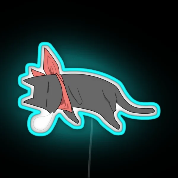 Sakamoto San Nichijou RGB Neon Sign