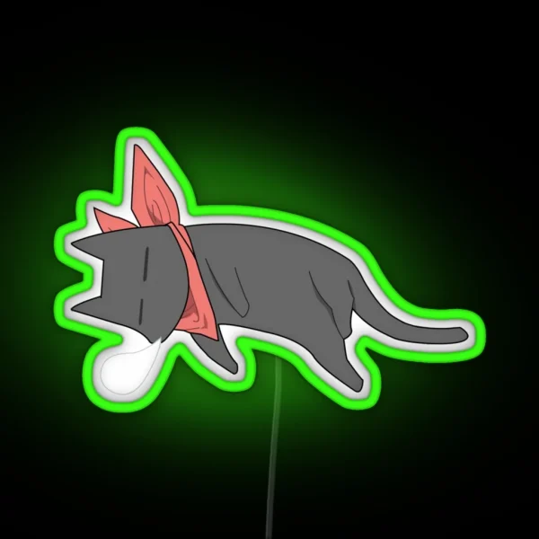 Sakamoto San Nichijou RGB Neon Sign
