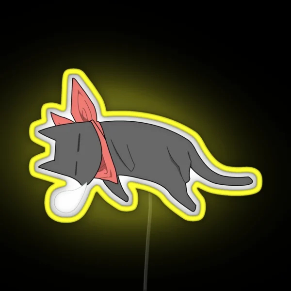 Sakamoto San Nichijou RGB Neon Sign