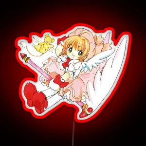 Sakura Cardcaptor And Kerberos RGB Neon Sign
