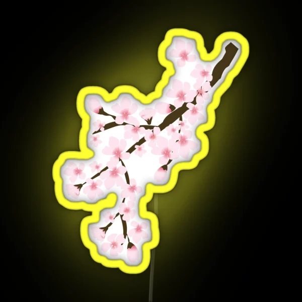 Sakura Cherry Blossom RGB Neon Sign