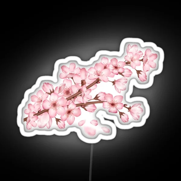 Sakura Cherry Blossom Tree RGB Neon Sign