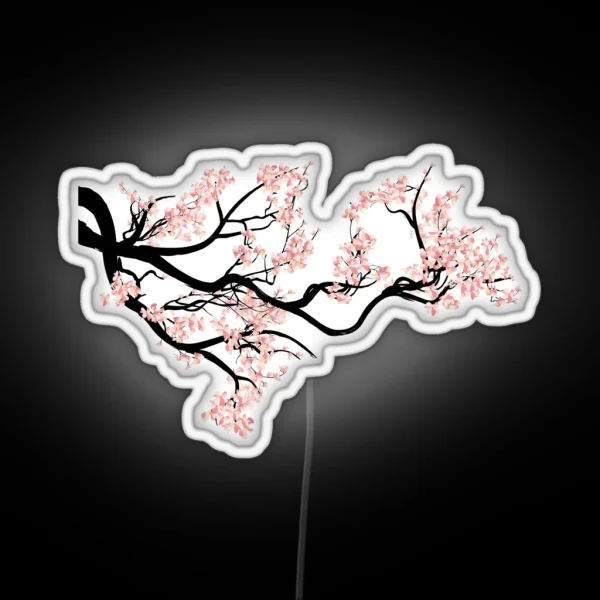 Sakura Cherry Blossom Tree RGB Neon Sign