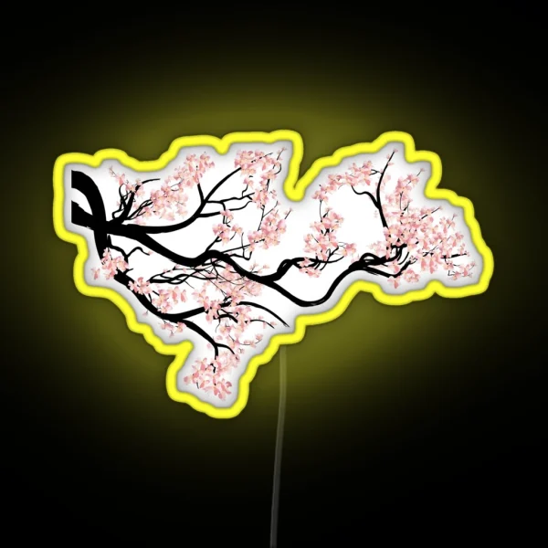 Sakura Cherry Blossom Tree RGB Neon Sign