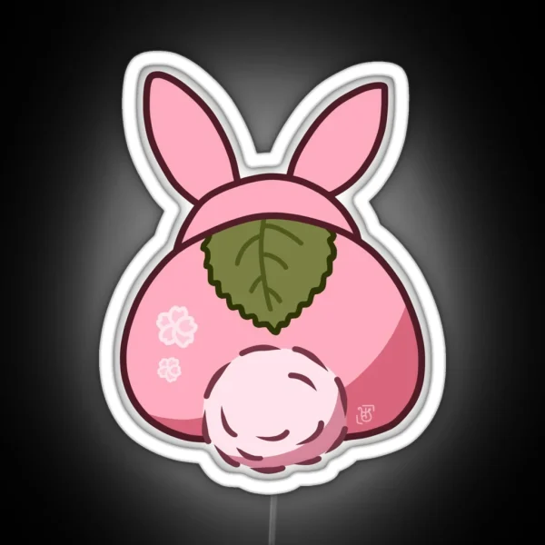 Sakura Mochi Bunny RGB Neon Sign