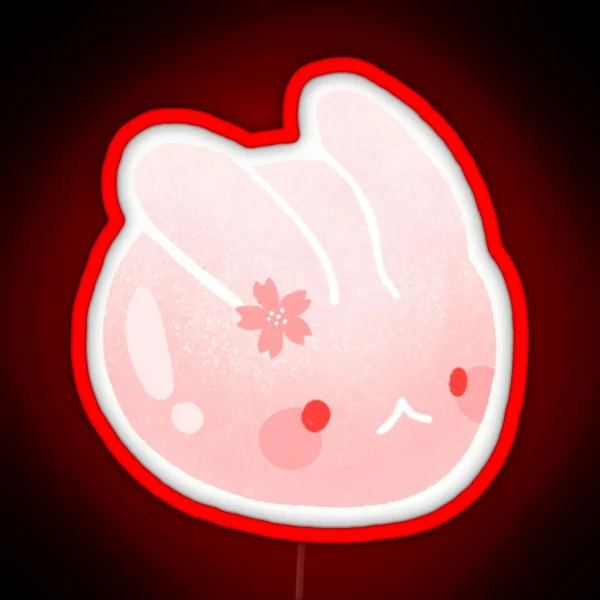 Sakura Mochi Bunny RGB Neon Sign