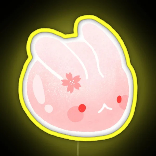 Sakura Mochi Bunny RGB Neon Sign