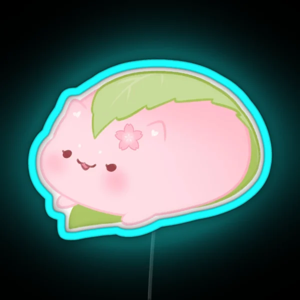 Sakura Mochi RGB Neon Sign