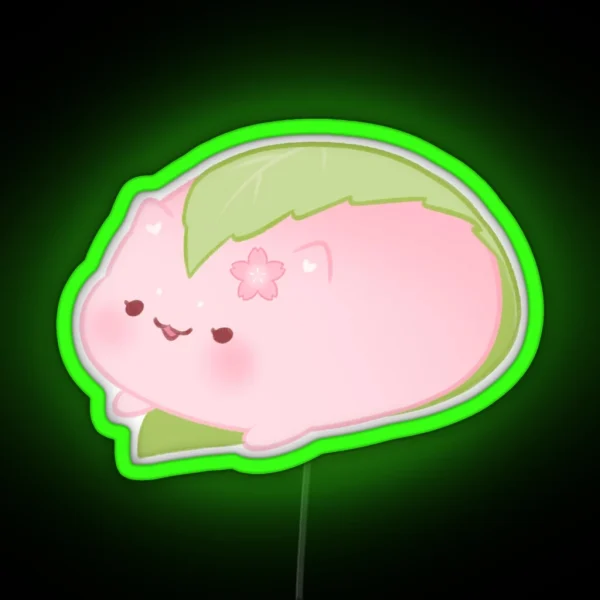 Sakura Mochi RGB Neon Sign
