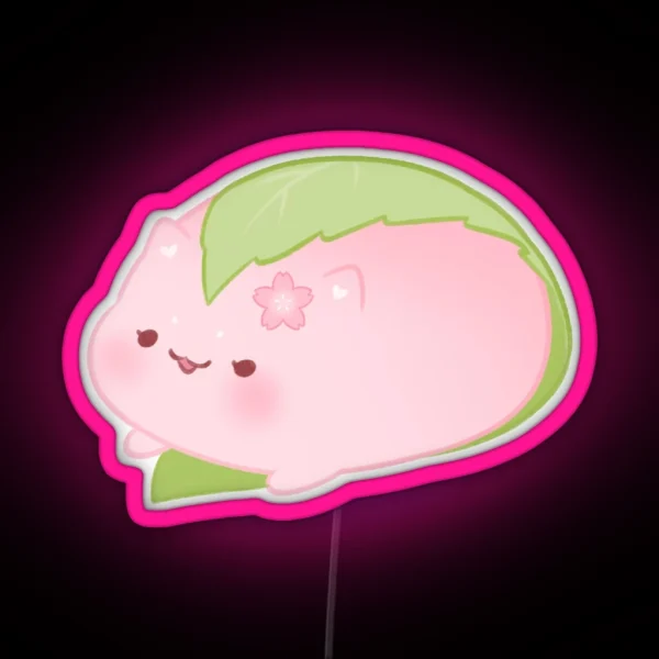 Sakura Mochi RGB Neon Sign