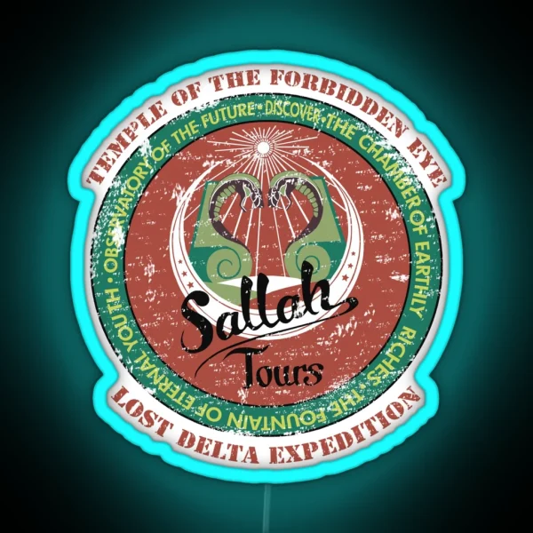 Sallah S Temple Tours RGB Neon Sign