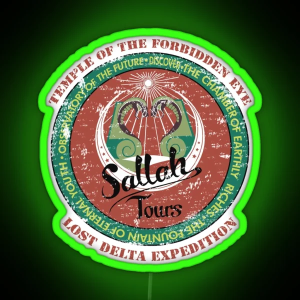 Sallah S Temple Tours RGB Neon Sign