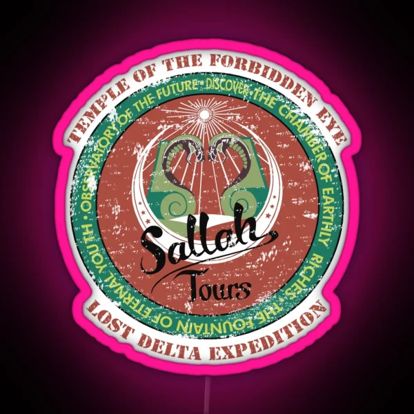 Sallah S Temple Tours RGB Neon Sign
