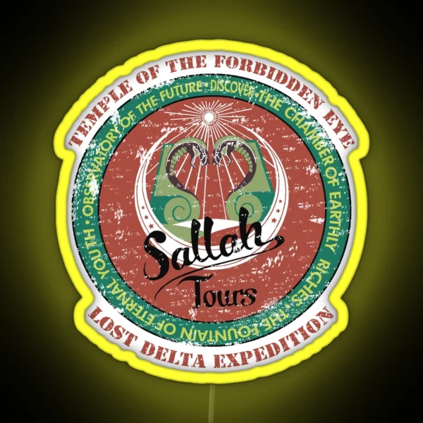Sallah S Temple Tours RGB Neon Sign