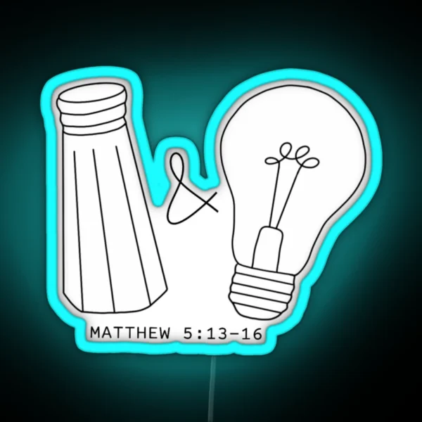 Salt And Light RGB Neon Sign