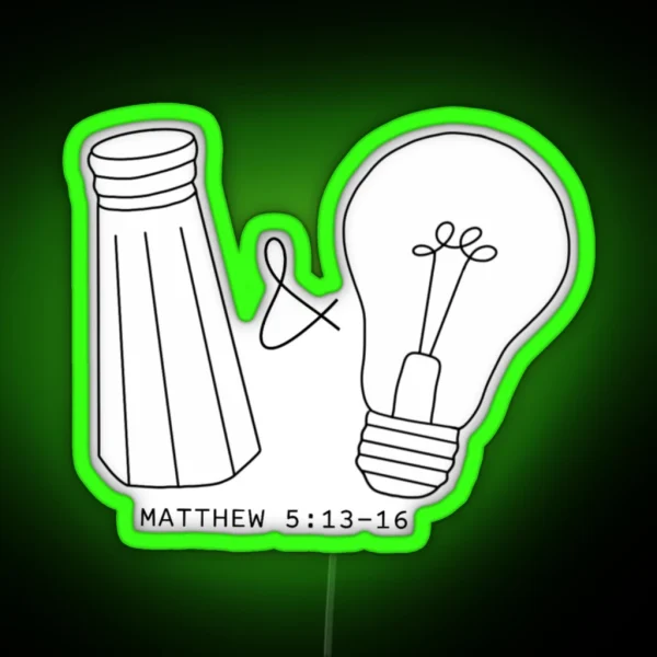 Salt And Light RGB Neon Sign