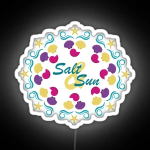 Salt And Sun Summer RGB Neon Sign