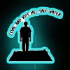 Ed Sheeran Inspired Music Wall Decor with Color-Changing Neon Lighting