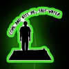 Ed Sheeran inspired saltwater-inspired neon sign for music lovers bedrooms.