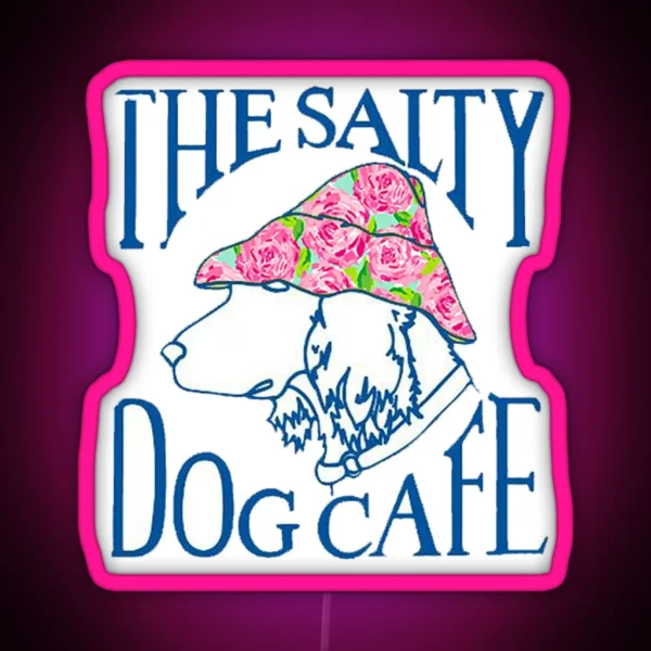 Salty Dog Cafe Led RGB Neon Sign