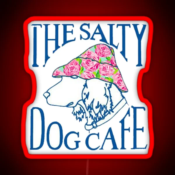 Salty Dog Cafe Led RGB Neon Sign