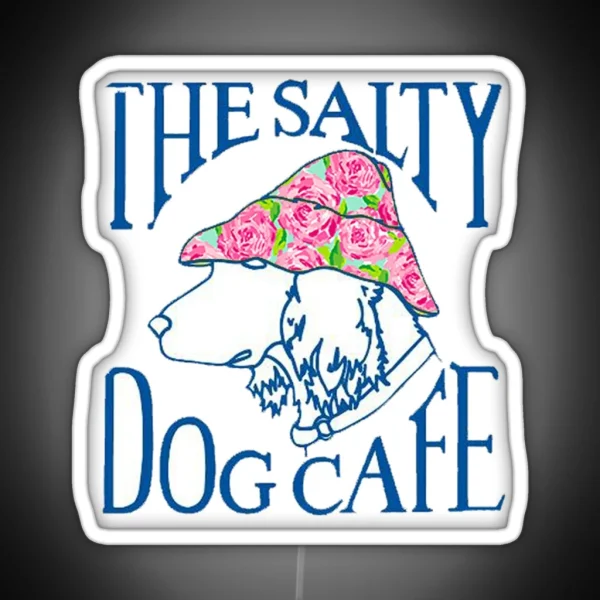 Salty Dog Cafe Led RGB Neon Sign