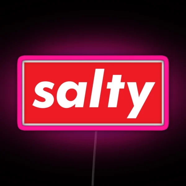 Salty RGB Neon Sign