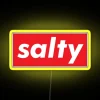 Eye-catching colorful Salty RGB LED neon bar signs decoration lighting