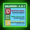 Neon RGB salvation wall art decorative minimalist modern home decor