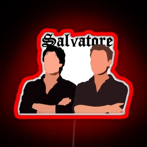 Salvatore Brothers RGB Neon Sign