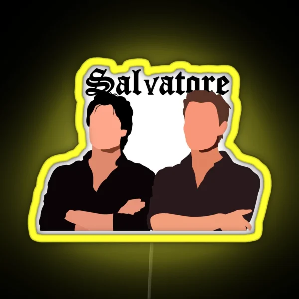 Salvatore Brothers RGB Neon Sign