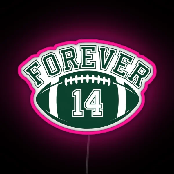 Sam Darnold 14 Forever American Football Sports RGB Neon Sign