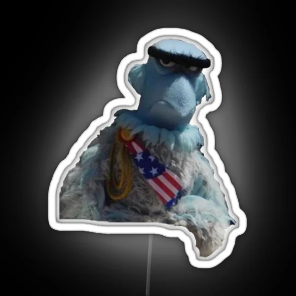 Sam Eagle Disapproves RGB Neon Sign