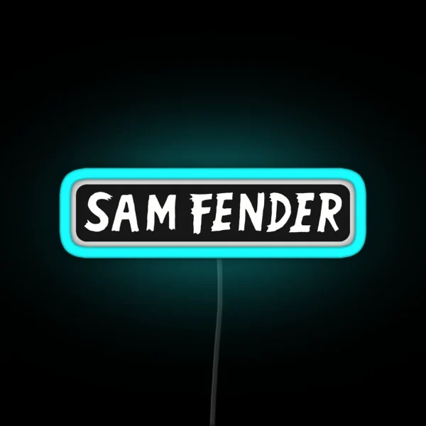 Sam Fender Logo RGB Neon Sign