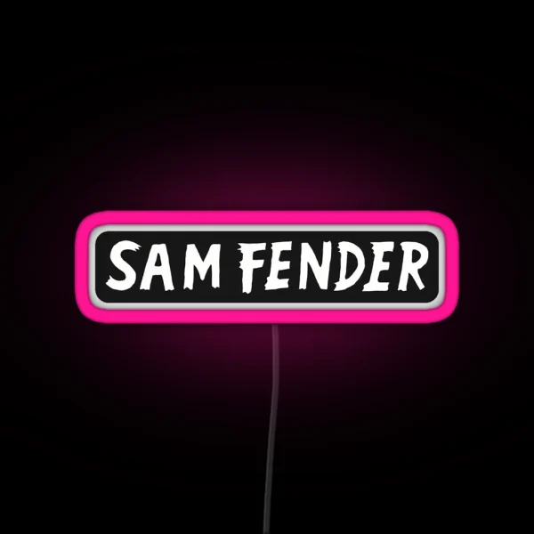 Sam Fender Logo RGB Neon Sign