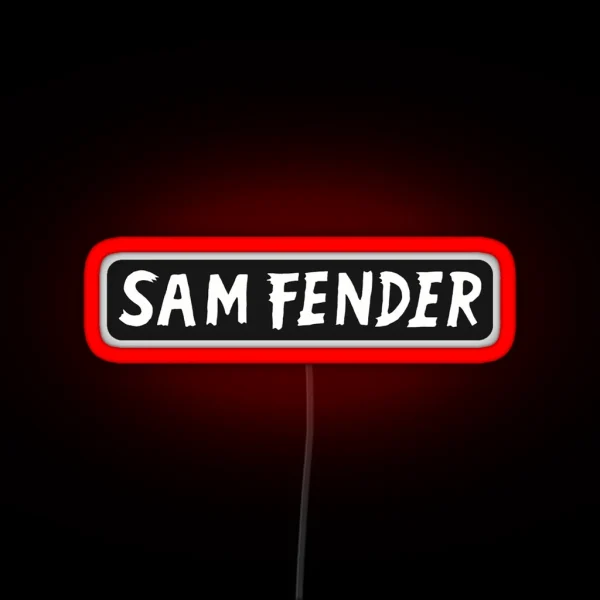 Sam Fender Logo RGB Neon Sign