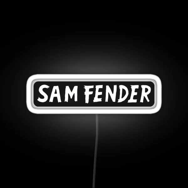 Sam Fender Logo RGB Neon Sign