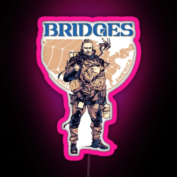Sam Porter Death Stranding RGB Neon Sign