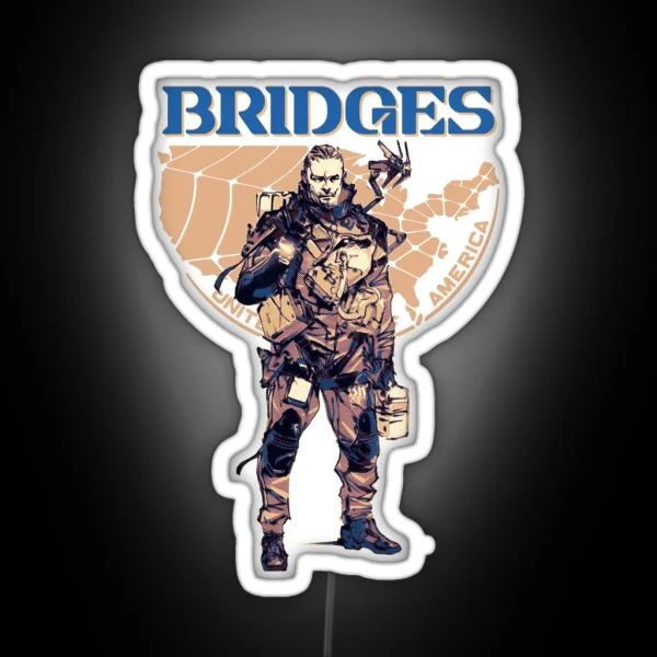 Sam Porter Death Stranding RGB Neon Sign