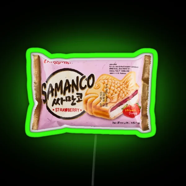 Samanco Icecream RGB Neon Sign