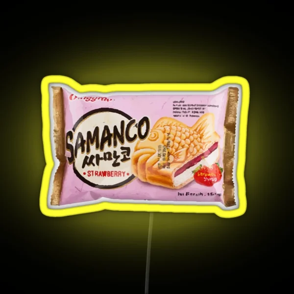 Samanco Icecream RGB Neon Sign