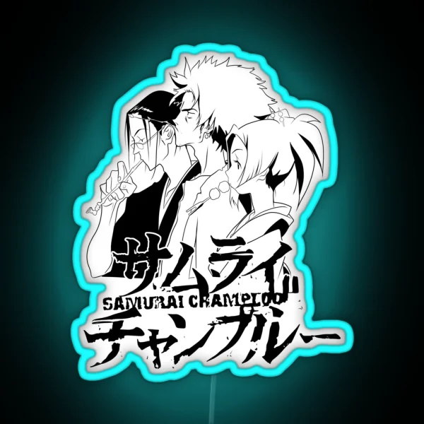 SAMURAI CHAMPLOO RGB Neon Sign