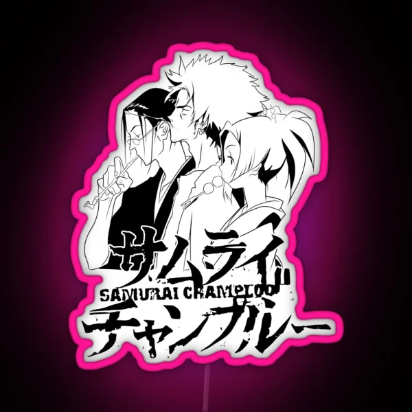 SAMURAI CHAMPLOO RGB Neon Sign