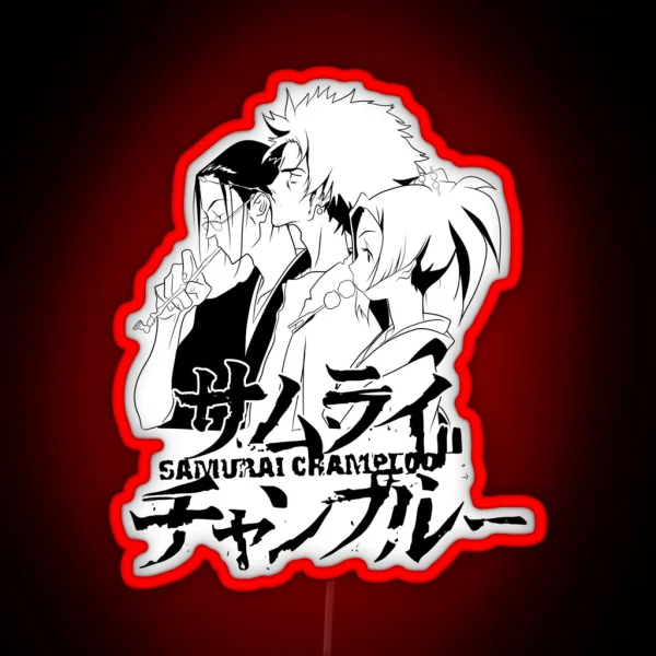 SAMURAI CHAMPLOO RGB Neon Sign